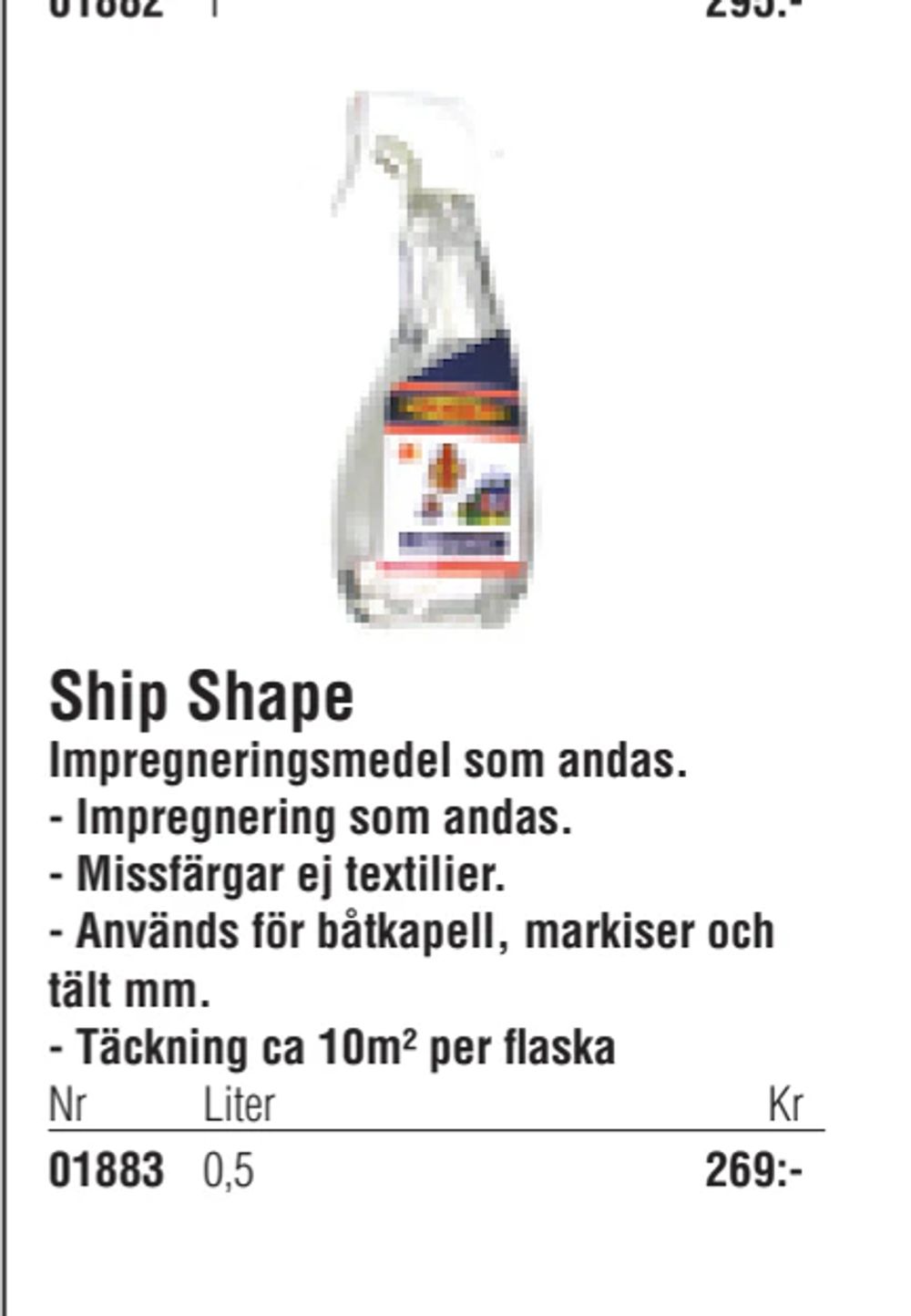 Erbjudanden på Ship Shape från Erlandsons Brygga för 269 kr