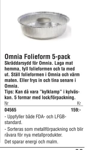 Omnia Folieform 5-pack