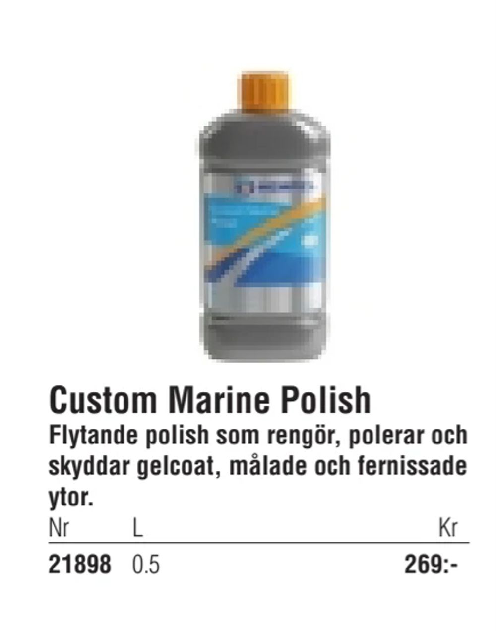 Erbjudanden på Custom Marine Polish från Erlandsons Brygga för 269 kr
