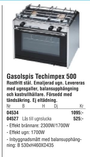Gasolspis Techimpex 500