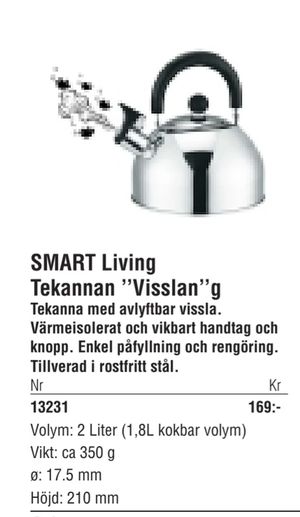 SMART Living Tekannan ’’Visslan’’g