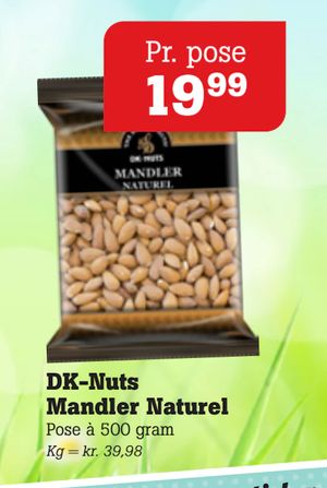 DK-Nuts Mandler Naturel