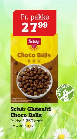 Schär Glutenfri Choco Balls