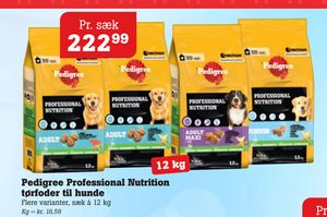 Pedigree Professional Nutrition tørfoder til hunde