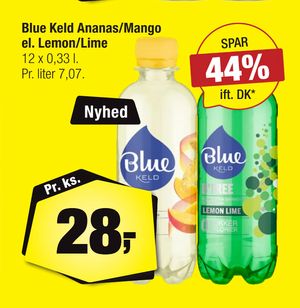 Blue Keld Ananas/Mango el. Lemon/Lime