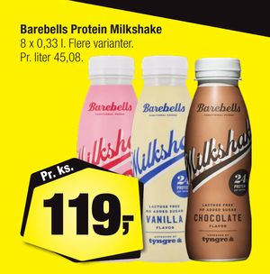 Barebells Protein Milkshake