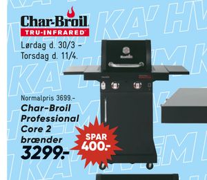 Char-Broil Professional Core 2 brænder