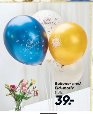 Balloner med Eid-motiv