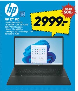 HP 17" PC
