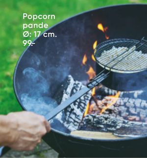 Popcorn pande Ø: 17 cm