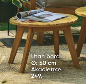 Utah bord Ø: 50 cm