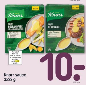 Knorr sauce 3x22 g