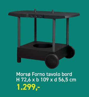 Morsø Forno tavolo bord H 72,6 x b 109 x d 56,5 cm