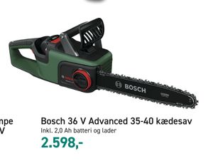 Bosch 36 V Advanced 35-40 kædesav