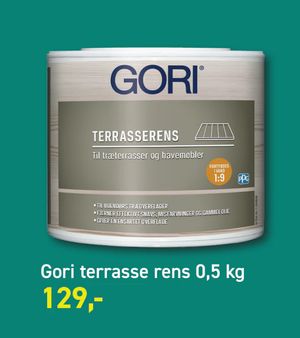 Gori terrasse rens 0,5 kg
