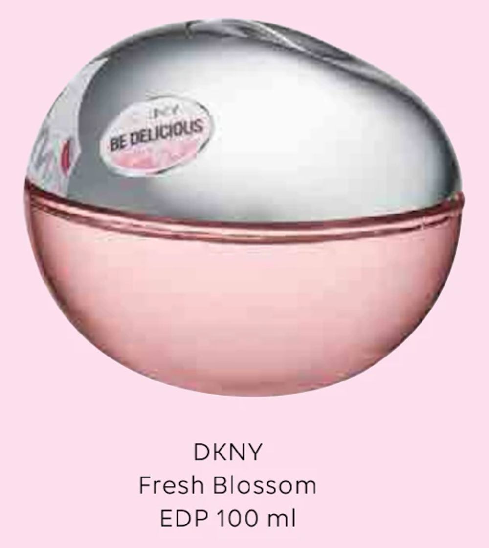 Tilbud på DKNY Fresh Blossom EDP 100 ml fra Scandlines Travel Shop til 299 kr.
