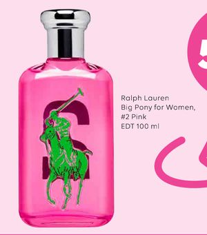 Ralph Lauren Big Pony for Women, #2 Pink EDT 100 ml