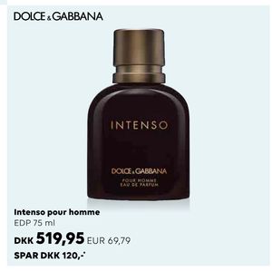 Intenso pour homme