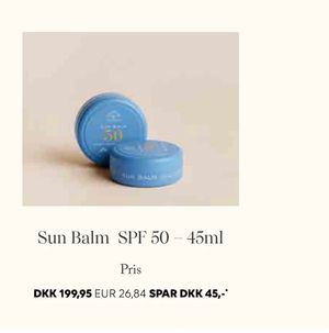 Sun Balm SPF 50 – 45ml
