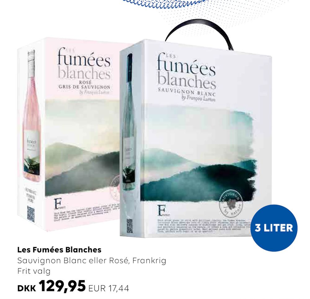 Tilbud på Les Fumées Blanches fra Scandlines Travel Shop til 129,95 kr.
