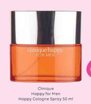 Clinique Happy for Men Happy Cologne Spray 50 ml