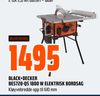 BLACK+DECKER BES720-QS 1800 W ELEKTRISK BORDSAG