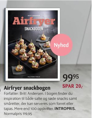 Airfryer snackbogen