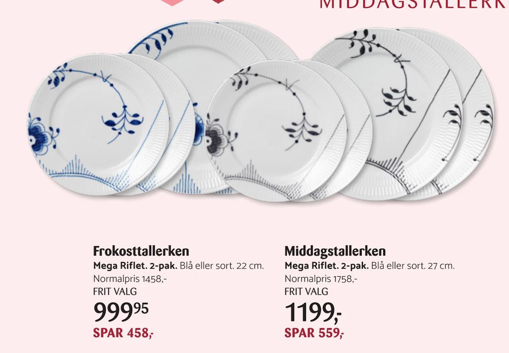 Tilbud på Middagstallerken fra Kop & Kande til 1.199 kr.