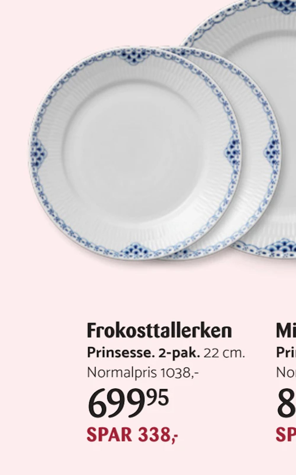Tilbud på Frokosttallerken fra Kop & Kande til 699,95 kr.