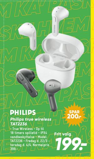 Philips true wireless TAT2236