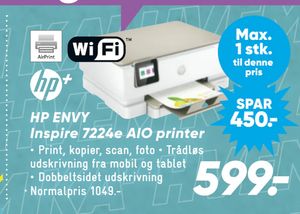 HP ENVY Inspire 7224e AIO printer