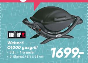 Weber® Q1000 gasgrill