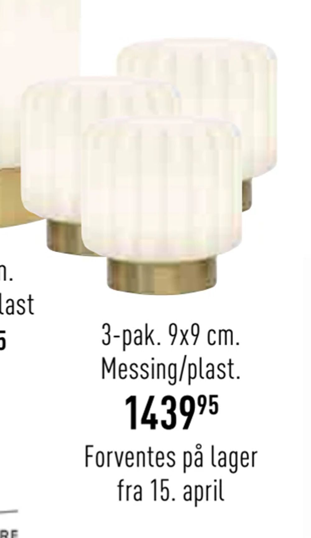 Tilbud på Dentelles Portable bordlampe fra Imerco til 1.439,95 kr.