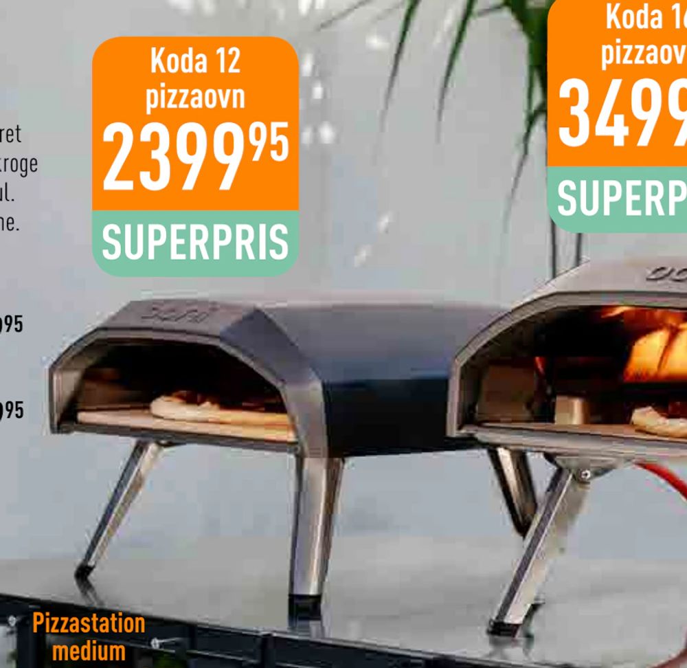 Tilbud på Koda 12 pizzaovn fra Imerco til 2.399,95 kr.