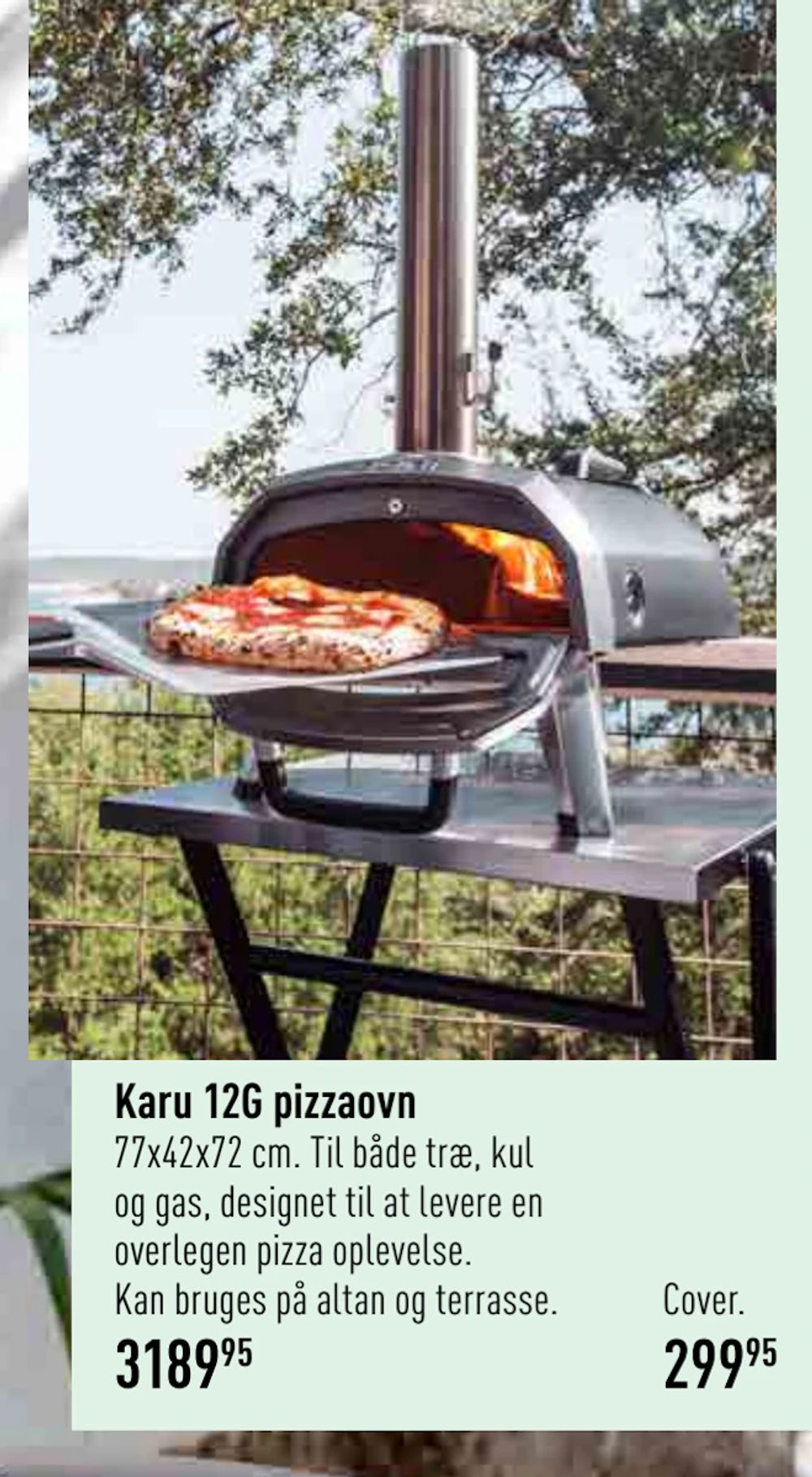 Tilbud på Karu 12G pizzaovn fra Imerco til 299,95 kr.