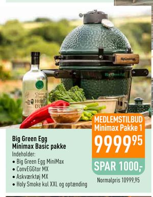 Big Green Egg Minimax Basic pakke