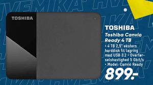 Toshiba Canvio Ready 4 TB