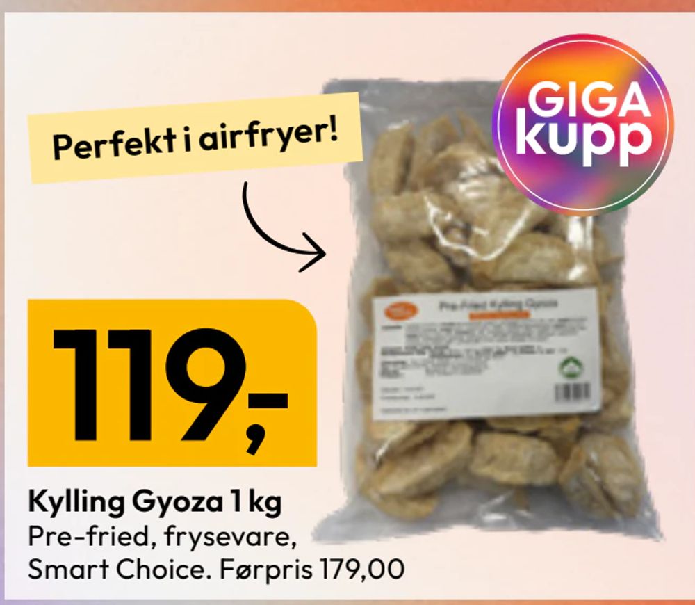 Kylling Gyoza 1 kg