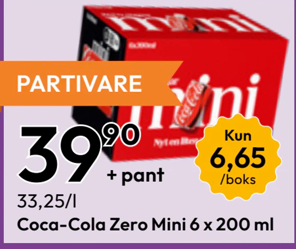 Coca-Cola Zero Mini
