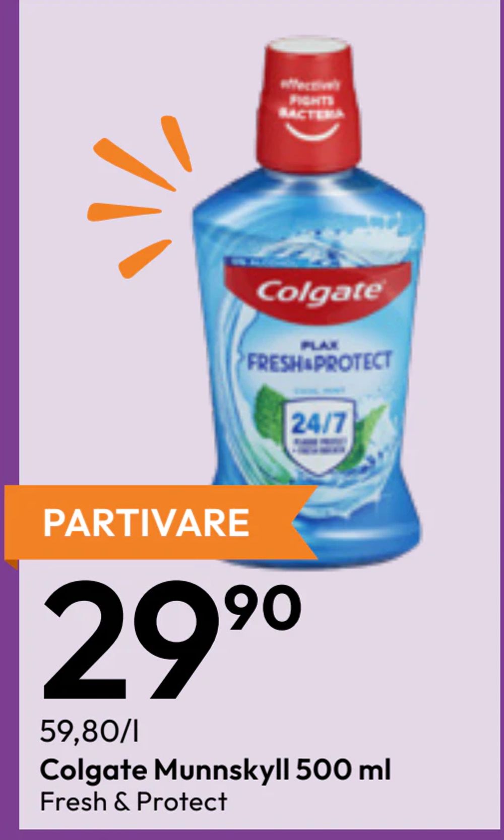 Colgate Munnskyll 500 ml