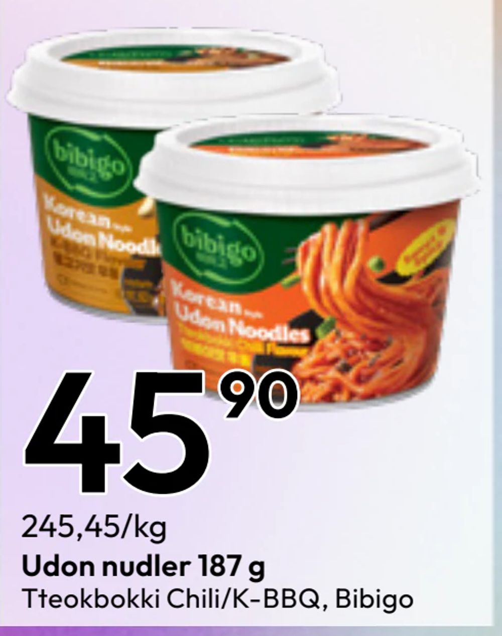 Udon nudler