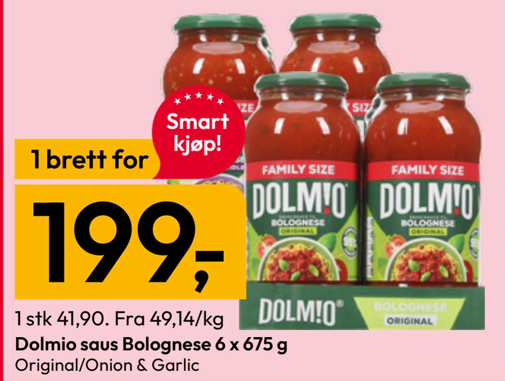 Dolmio saus Bolognese