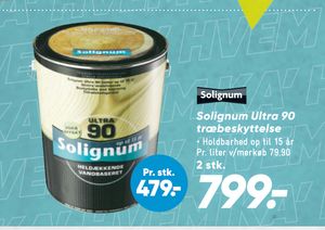 Solignum Ultra 90 træbeskyttelse