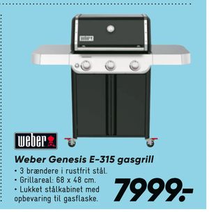 Weber Genesis E-315 gasgrill