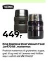 King Stainless Steel Vakuum Food Jar470 Ml , mattermos