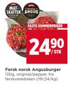Fersk norsk Angusburger