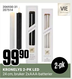 KRONELYS 2-PK LED