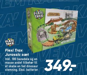 Flexi Trax Jurassic sæt