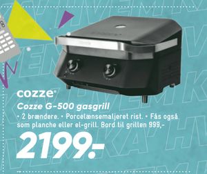 Cozze G-500 gasgrill
