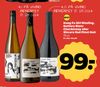 Kung Fu Girl Riesling, Buttery Blanc Chardonnay eller Sincere Red Pinot Noir